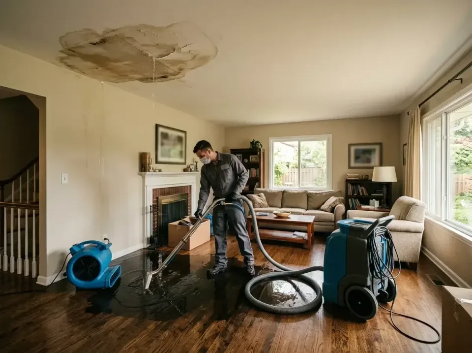 attic-pipe-burst-ceiling-drip-008 — frequently asked questions, Water Damage Restoration & Carpet Care in Grafton, OH